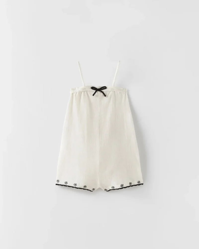 Zara-girls-knit-playsuit